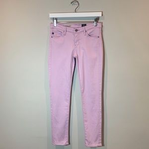 AG Stevie Ankle Jean Lilac